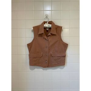 St. Johns Bay Women's Cargo Vest, Fancy :).